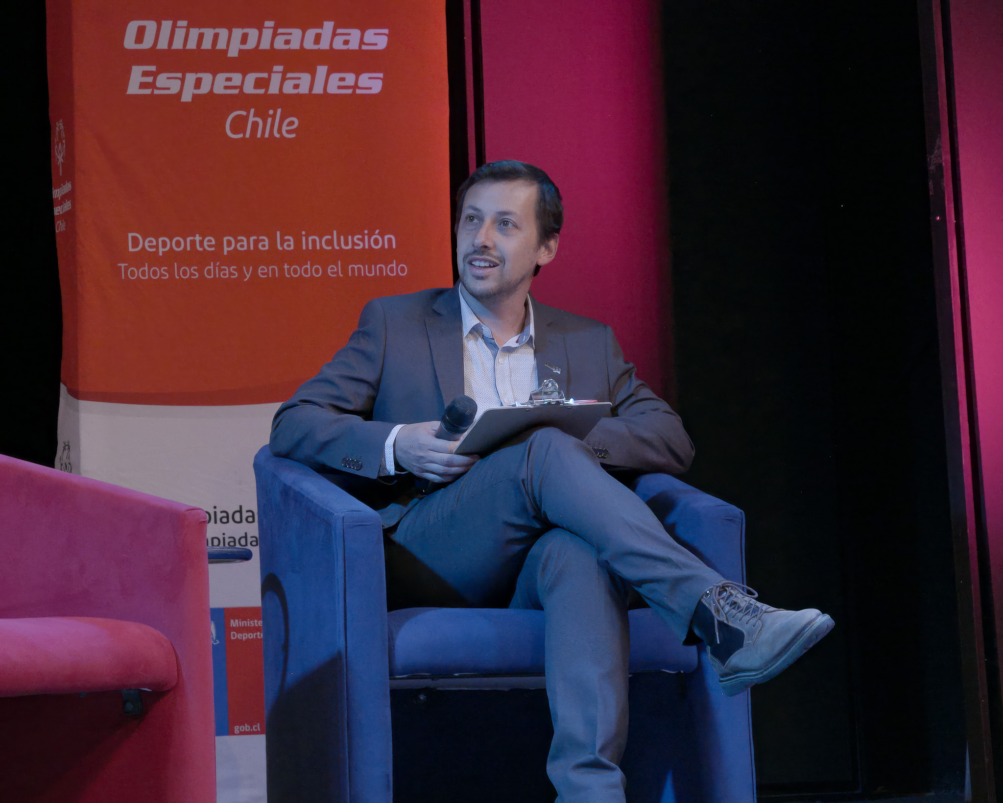 Participante del conversatorio sobre Olimpiadas Especiales e inclusión deportiva